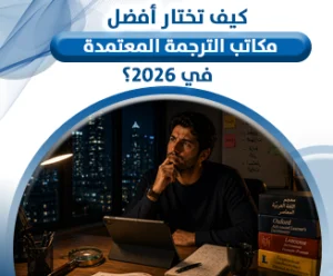 مكاتب الترجمة المعتمدة