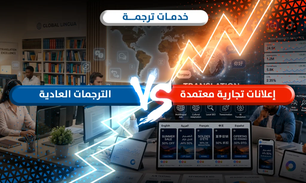 خدمات ترجمة إعلانات تجارية معتمدة 