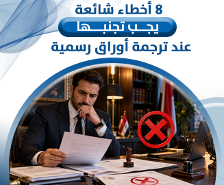 ترجمة أوراق رسمية