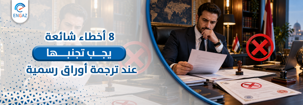 ترجمة أوراق رسمية