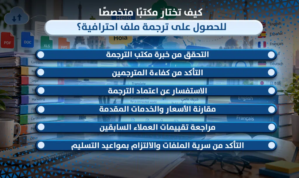  ترجمة ملف